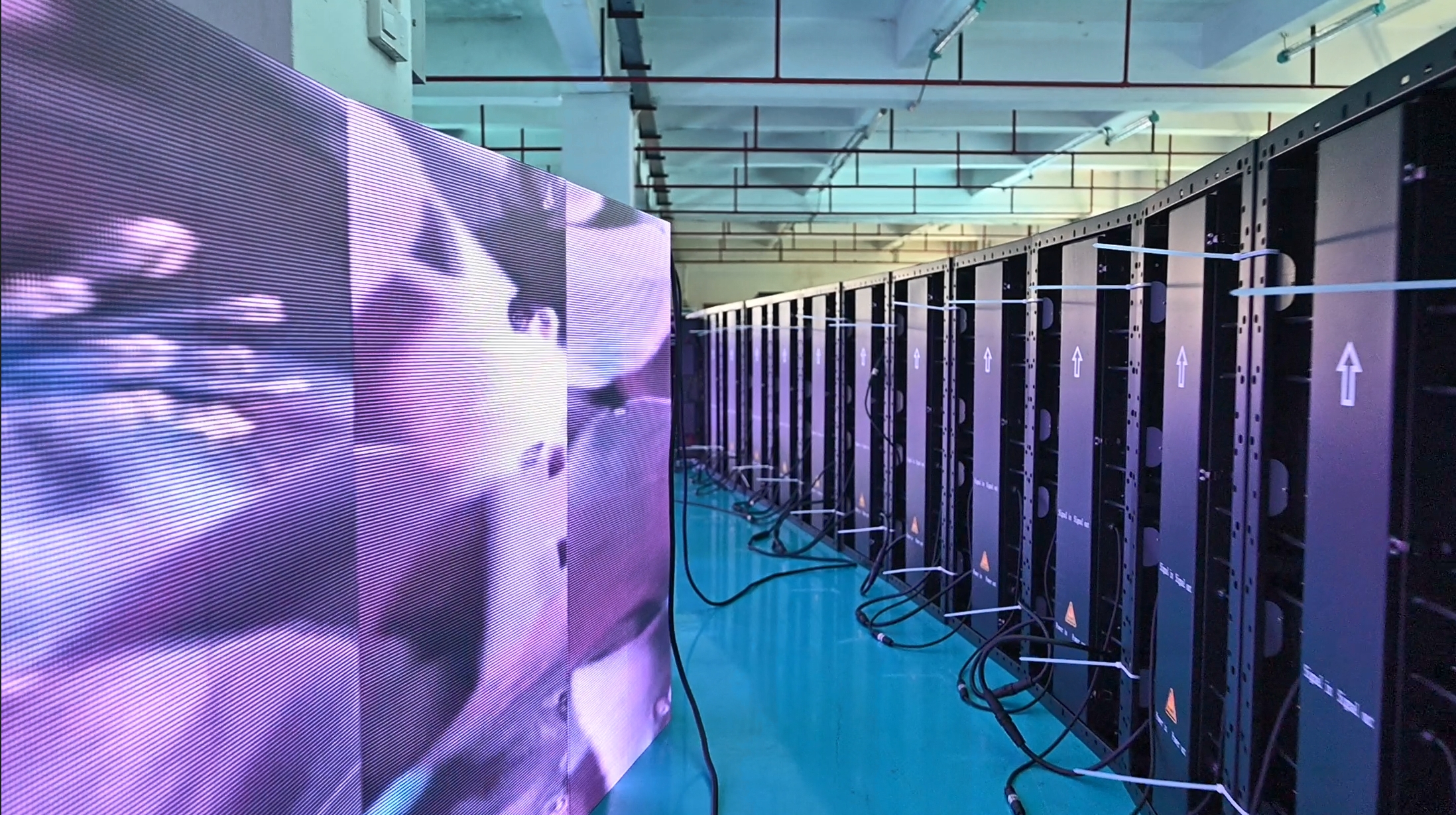 What precautions should be taken when installing LED display screens?